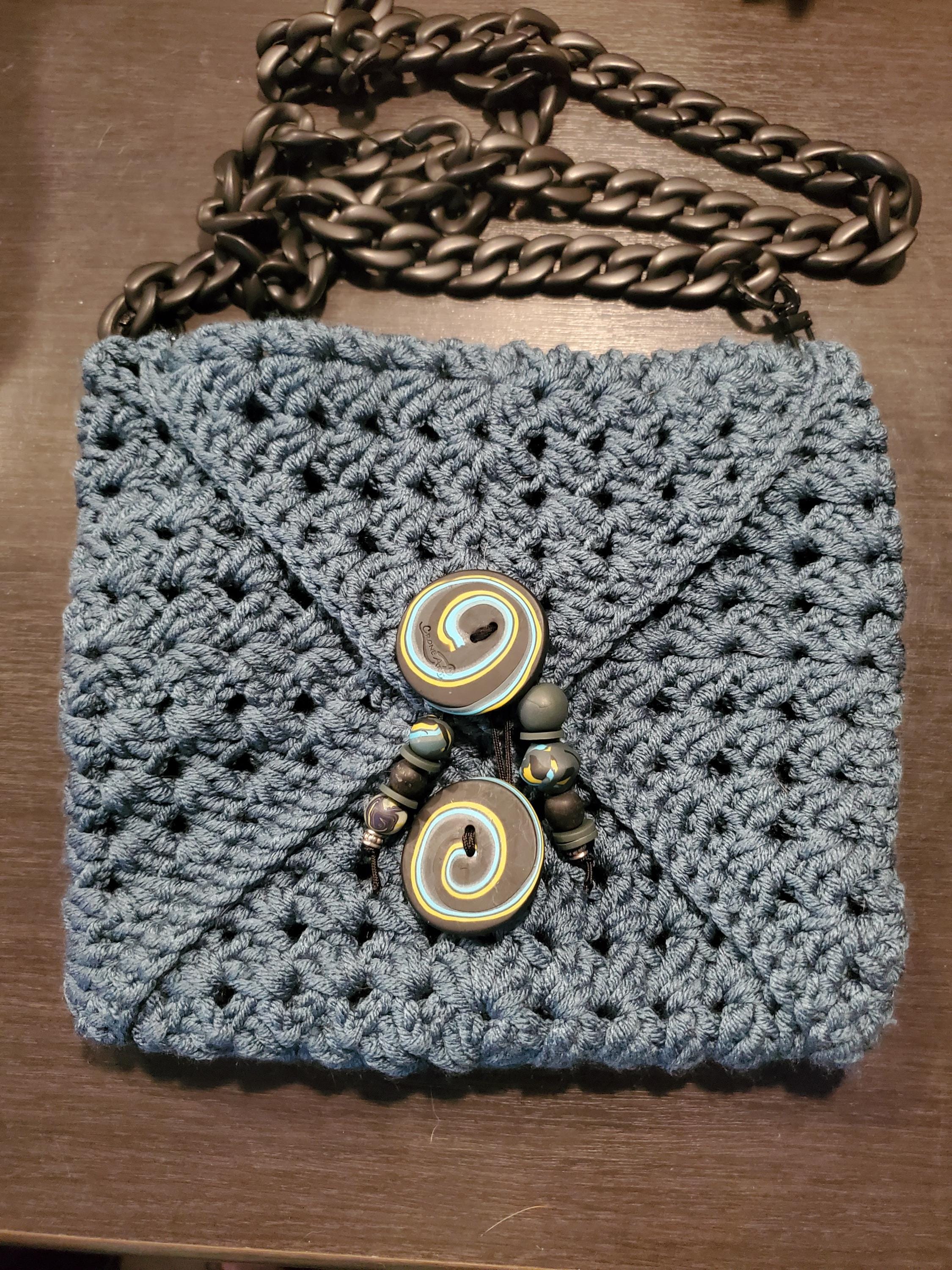 Crocheted Shoulder Bag - Image 1