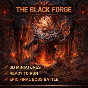 LA FORJA NEGRA - Un one-shot de D&D listo para usar