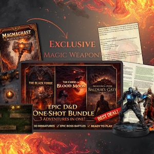 Pacchetto One Shot di D&D Livelli 1-7 (sconto del 25%) – 3 avventure per la 5ª edizione