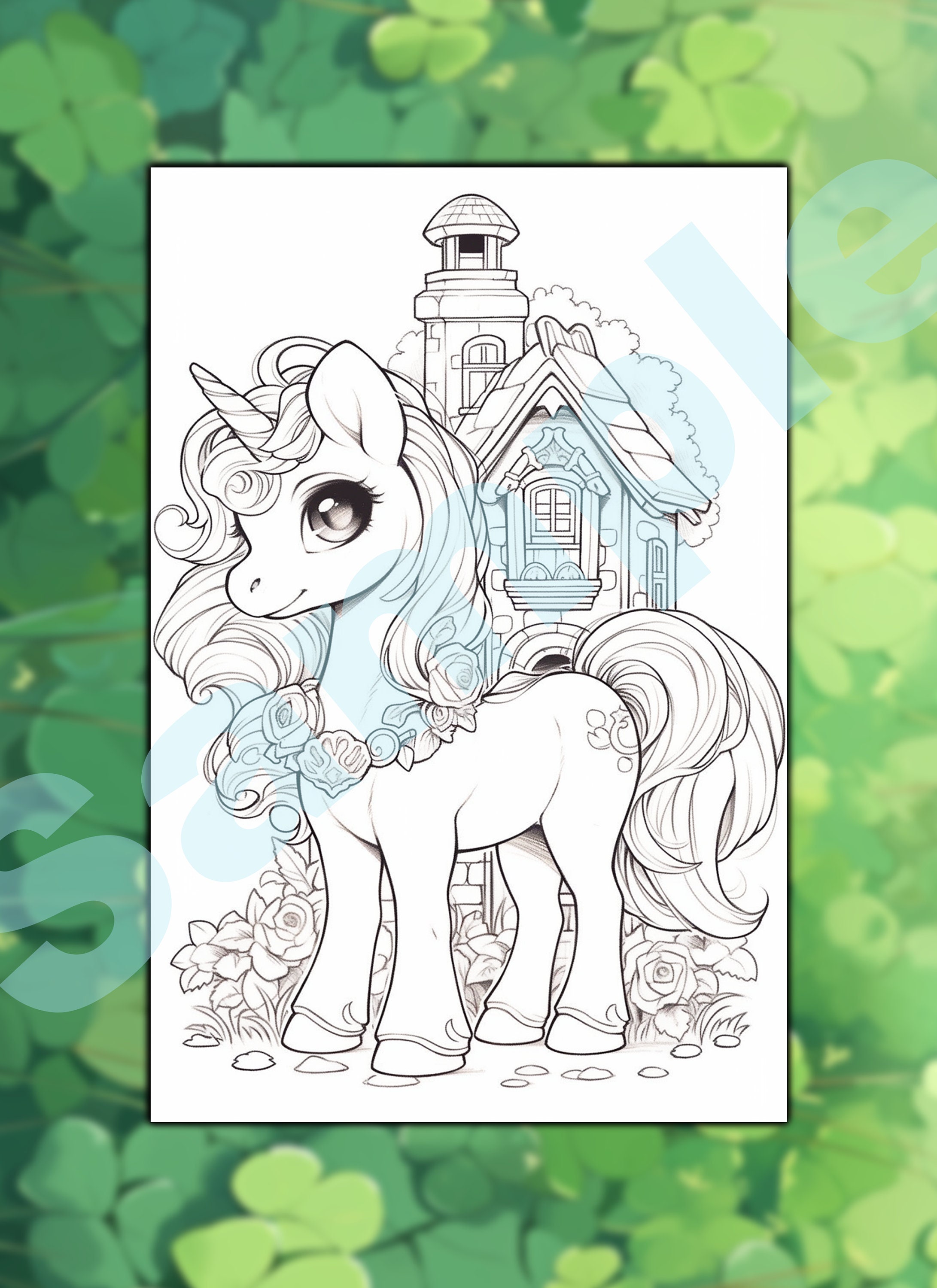 Kawaii Coloring Pages Animals, Cute Animals Coloring Page, Cozy