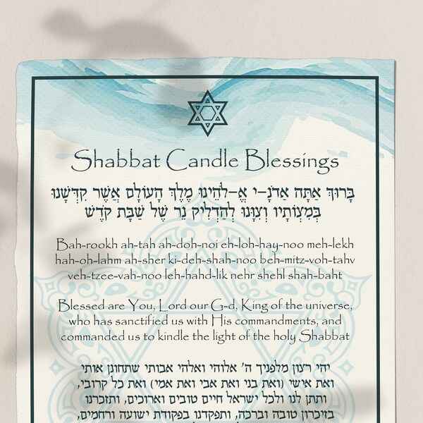 Blessings Printable Etsy