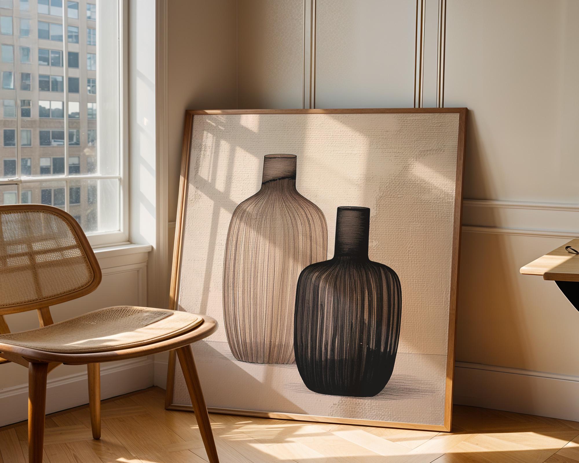 Japandi Vase - Etsy Canada