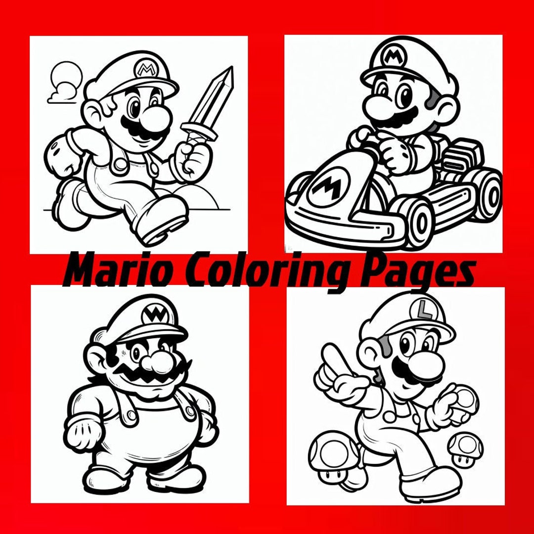 Super Mario Bros Coloring Pages Coloring Pages Super Mariors Coloring Book  Photo Inspirations - entitlementtrap.com