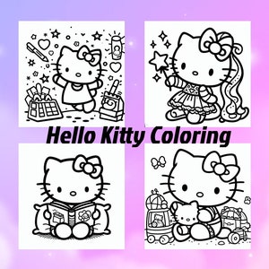 bobbie goods  Hello kitty colouring pages, Coloring book art