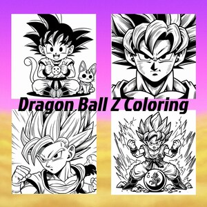 Dragon Ball Z Gogeta Coloring Pages - Goku Em Preto E Branco