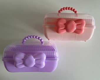 Hair Accessories Storage box kids bows hairclips