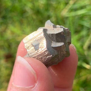 Small Pyrite Cluster, Rough Cubic Mineral Specimen Locality Unknown
