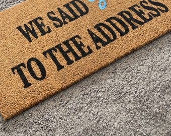 Congratulatory Doormat, Front Door, Outside