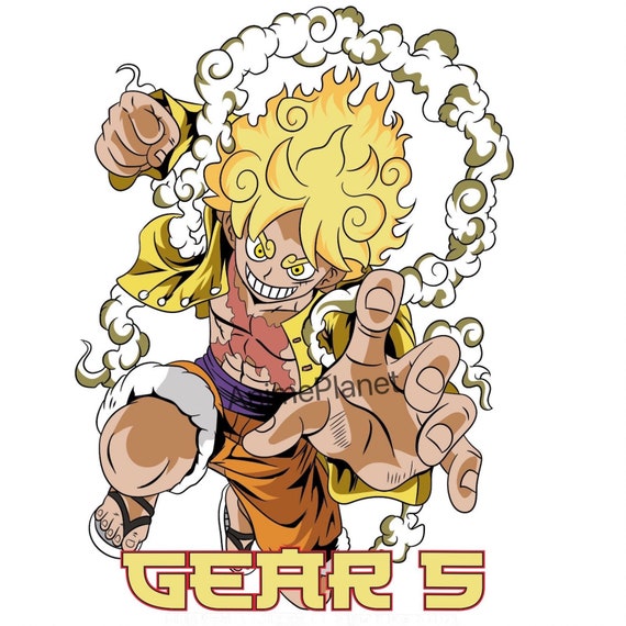 Luffy Gear 5 Luffy Gear 5 Png Svg Monkey D Luffy (Instant Download