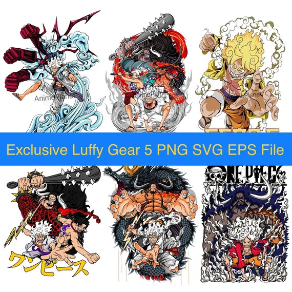 One Piece Gear 5 Luffy, an art print by Anime & Manga aesthetic