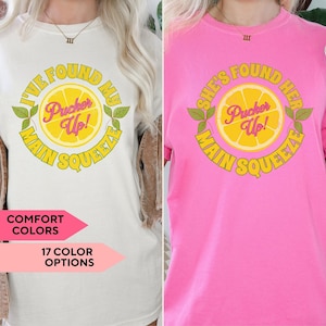 Lemon Theme Bachelorette Shirt for Summer Bride Bridal Shower T-shirt Citrus Theme Gift for Bridal Party Matching T Shirt Bachelorette Party