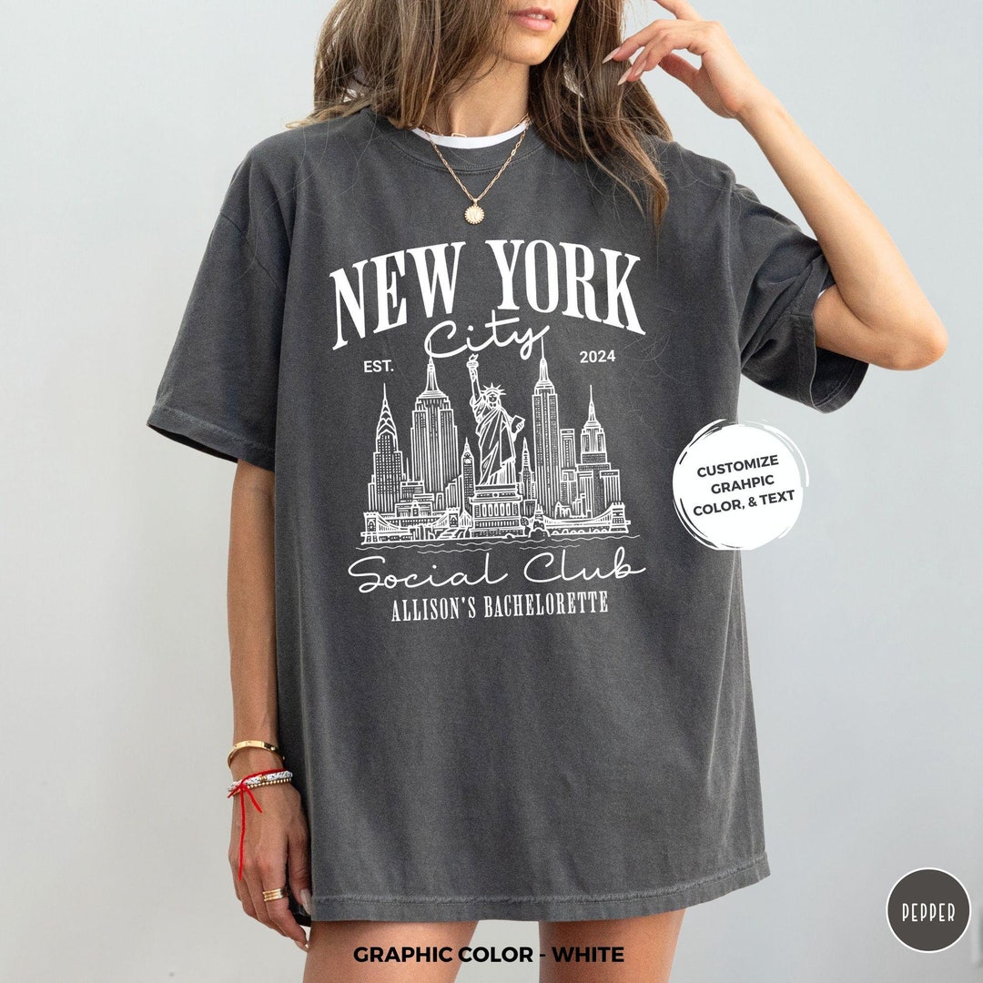 New York Make-up Tasche "New York Is Always A Good Idea" - Beige, Reißverschluss, 23,5x17 Cm, Segeltuch