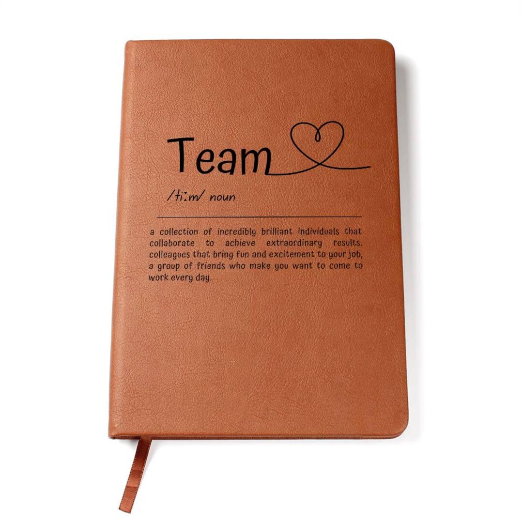Employee Appreciation Notebook – Personalized Team Journal, Custom ...