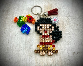 Moana - Disney - Key Chain / Bag Charm - w/ Genuine Glass Rhinestones