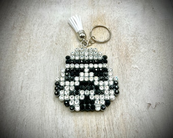 Storm Trooper - Star Wars - Llavero de Disney / Encanto de bolso - con pedrería de vidrio genuino