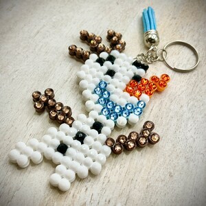 Frozen - Olaf - Key Chain / Bag Charm - w/ Genuine Glass Rhinestones image 3