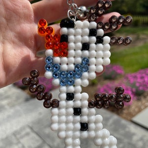 Frozen - Olaf - Key Chain / Bag Charm - w/ Genuine Glass Rhinestones image 5