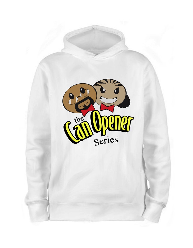 Can Opener Hoodie White