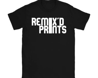 REMIXD PRINTS Logo TEE