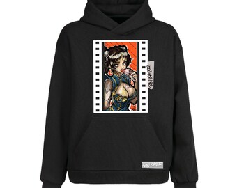Messy Pull over Hoodie
