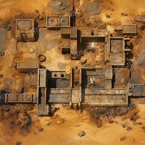 Sandstorm Ruined Town