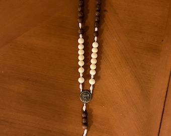 Holy Face Chaplet | Chaplet of the Holy Face | Wood Beads