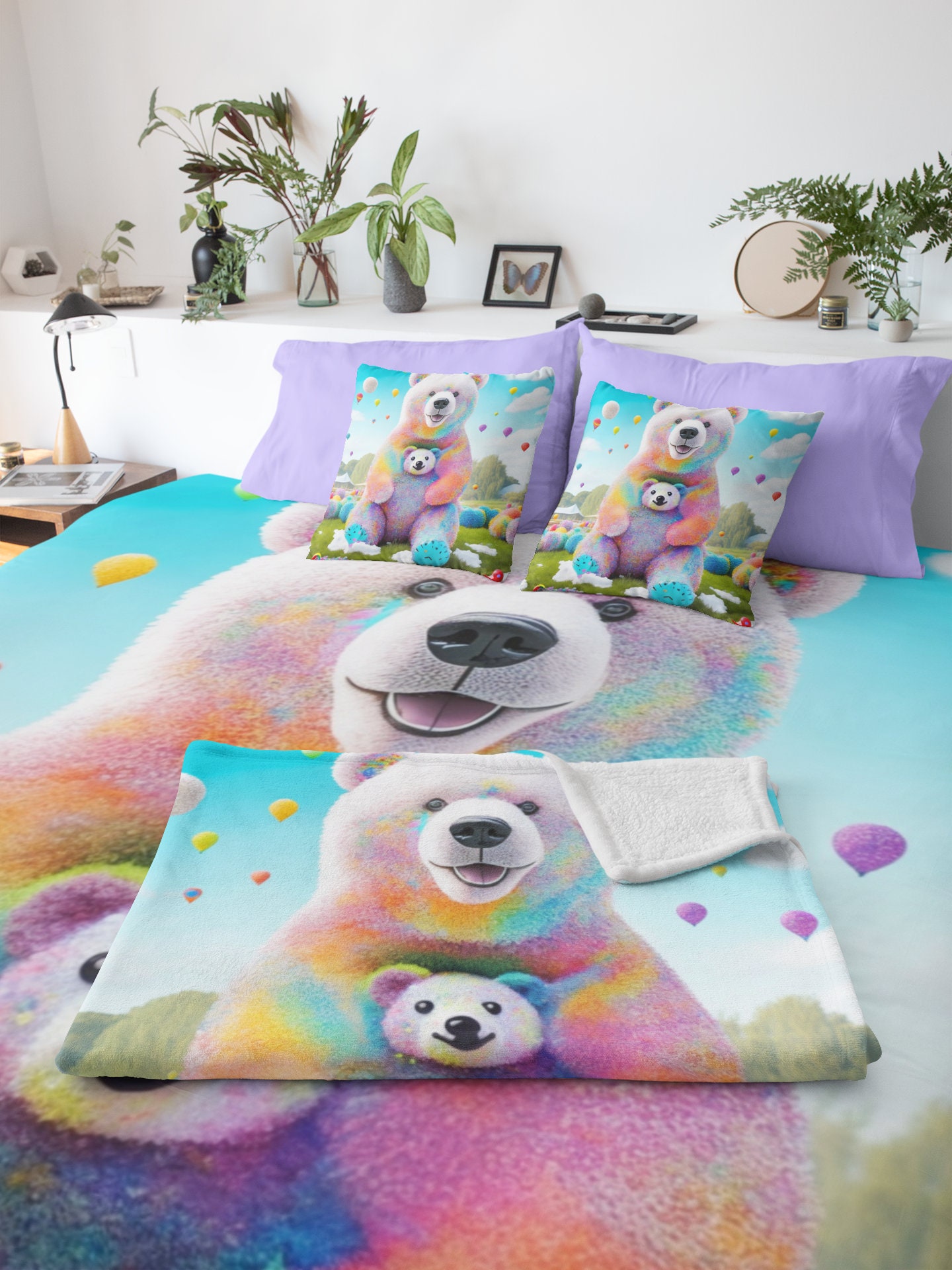 Bedding Blankets Polo Bear Blanket Ralph Lauren Teddy Fleece