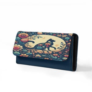 Schlankes Design mit mehreren Kartenfächern und Münzfach, ideal für den täglichen Gebrauch, stilvolle und geräumige Brieftasche, Geschenk für Sie