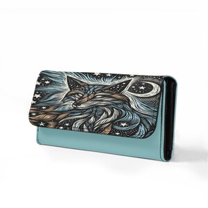 Schlankes Design mit mehreren Kartenfächern und Münzfach, ideal für den täglichen Gebrauch, stilvolle und geräumige Brieftasche, Geschenk für Sie