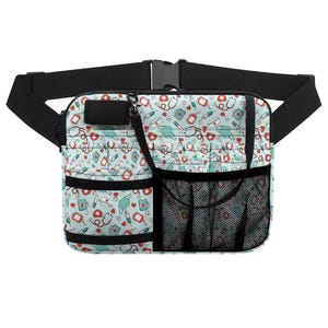 Nurse Pocket Organizer Hip Pouch Compact,Stylish & Practical Storage for Medical Tools,Pens, and Essentials.Nurse Tool Bag,Nurse Accessories
