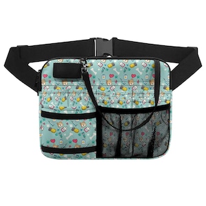 Nurse Pocket Organizer Hip Pouch Compact,Stylish & Practical Storage for Medical Tools,Pens, and Essentials.Nurse Tool Bag,Nurse Accessories