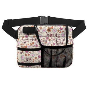 Nurse Pocket Organizer Hip Pouch Compact,Stylish & Practical Storage for Medical Tools,Pens, and Essentials.Nurse Tool Bag,Nurse Accessories