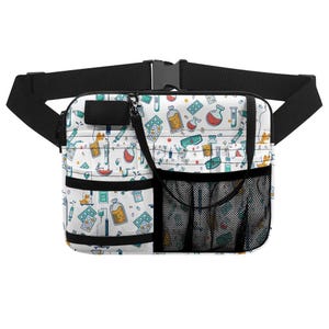 Nurse Pocket Organizer Hip Pouch Compact,Stylish & Practical Storage for Medical Tools,Pens, and Essentials.Nurse Tool Bag,Nurse Accessories