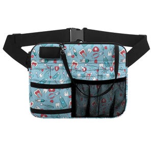 Nurse Pocket Organizer Hip Pouch Compact,Stylish & Practical Storage for Medical Tools,Pens, and Essentials.Nurse Tool Bag,Nurse Accessories
