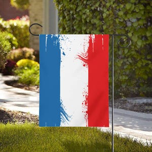 Garden & House Flag Durable Polyester, Double-Sided Design, Two Sizes, Top Sleeve for Easy Hanging (Pole, Hooks, or Fasteners Not Included)