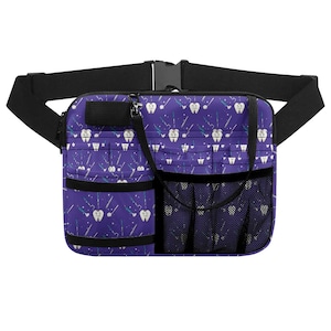 Nurse Pocket Organizer Hip Pouch Compact,Stylish & Practical Storage for Medical Tools,Pens, and Essentials.Nurse Tool Bag,Nurse Accessories