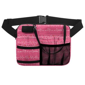 Nurse Pocket Organizer Hip Pouch Compact,Stylish & Practical Storage for Medical Tools,Pens, and Essentials.Nurse Tool Bag,Nurse Accessories
