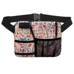 Nurse Pocket Organizer Hip Pouch Compact,Stylish & Practical Storage for Medical Tools,Pens, and Essentials.Nurse Tool Bag,Nurse Accessories