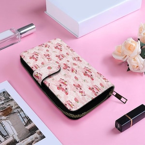 Elegante Klappe Lange Brieftasche: Stilvolles, funktionelles Design mit mehreren Fächern für organisierte Lagerung und mühelosen Stil Schlank, praktisch