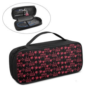 Stethoscope Storage Bag – Durable, Compact Organizer with Soft Interior for Safe and Convenient Medical Equipment Transport, Stethoscope Bag