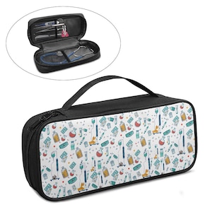 Stethoscope Storage Bag – Durable, Compact Organizer with Soft Interior for Safe and Convenient Medical Equipment Transport, Stethoscope Bag