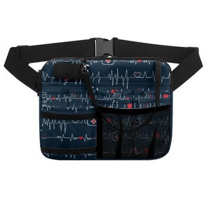 Nurse Pocket Organizer Hip Pouch Compact,Stylish & Practical Storage for Medical Tools,Pens, and Essentials.Nurse Tool Bag,Nurse Accessories
