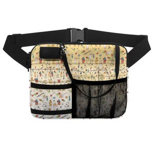 Nurse Pocket Organizer Hip Pouch Compact,Stylish & Practical Storage for Medical Tools,Pens, and Essentials.Nurse Tool Bag,Nurse Accessories