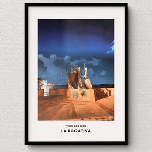 La Rogativa Statue Old San Juan Puerto RicoWall Art