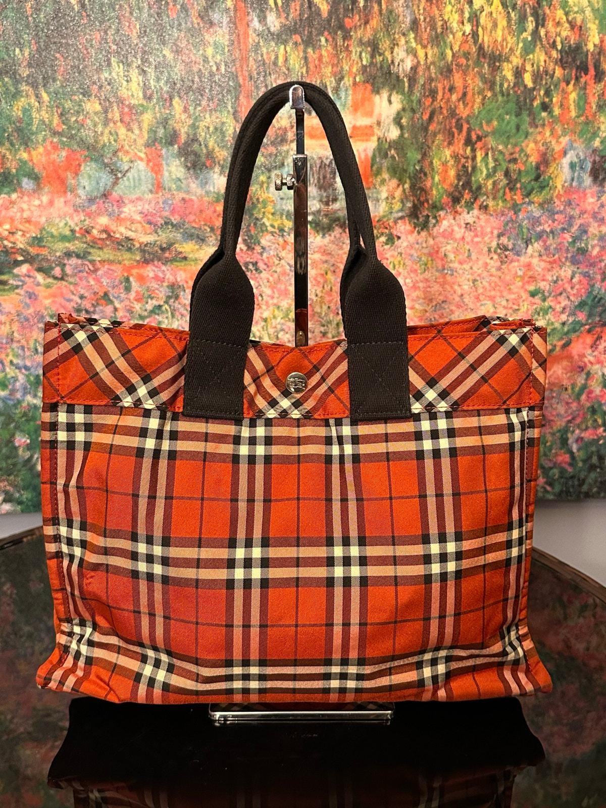 Burberry Blue Label Bag - Etsy Burberry Blue Label Bag - Etsy