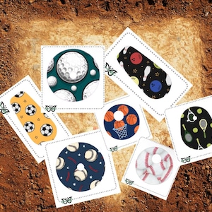 Sports CGM Sticker: Matte Vinyl Decals for Dexcom, Freestyle, and Metronic CGMs