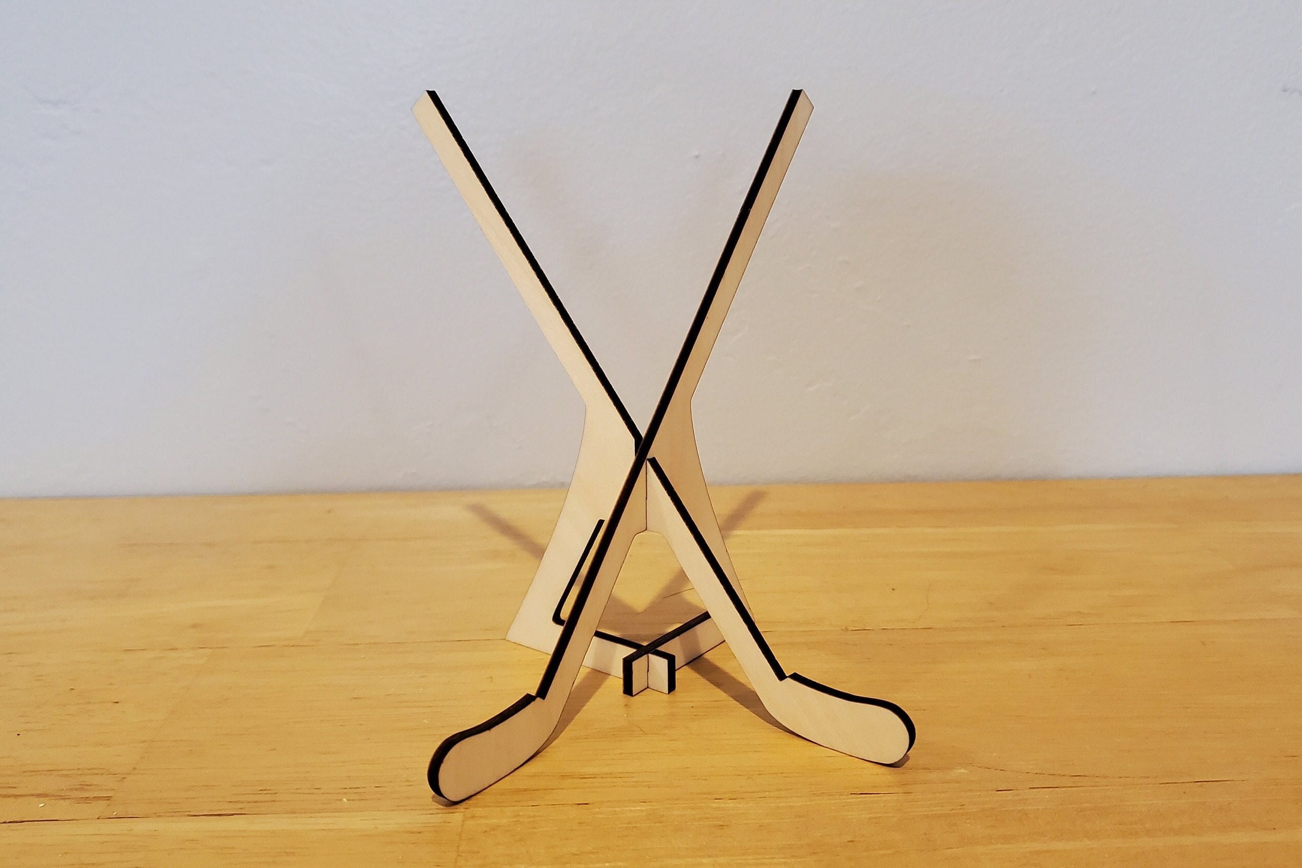 Hockey Puck Display Stand SVG File Etsy