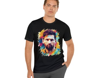 Messi T-Shirt, Leo Messi Graffiti T-Shirt Gift, Messi Tee, Messi Shirt, Unisex Messi Jersey Short Sleeve Tee