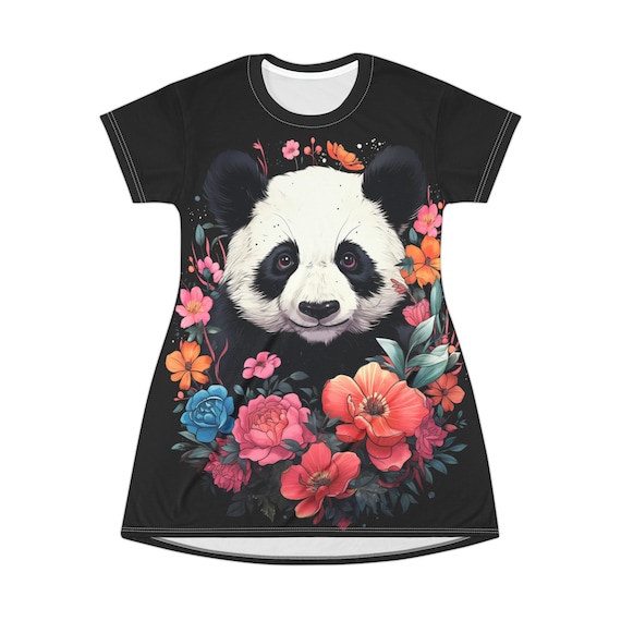 Panda t shirt dress hotsell