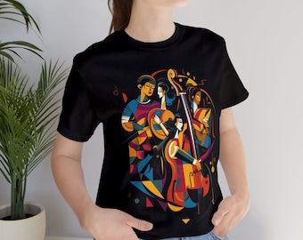 Music Lover T-Shirt, Jazz Lover Shirt, Unisex Tee